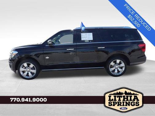 Agate Black Metallic 2022 Ford Expedition Max King Ranch