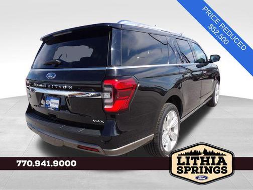 Agate Black Metallic 2022 Ford Expedition Max King Ranch