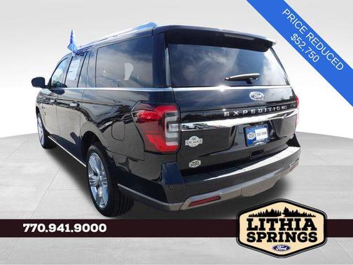 Agate Black Metallic 2022 Ford Expedition Max King Ranch