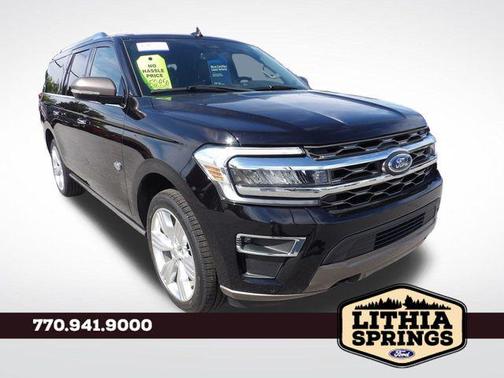Agate Black Metallic 2022 Ford Expedition Max King Ranch