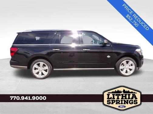 Agate Black Metallic 2022 Ford Expedition Max King Ranch