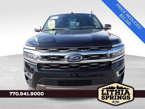 Agate Black Metallic 2022 Ford Expedition Max King Ranch