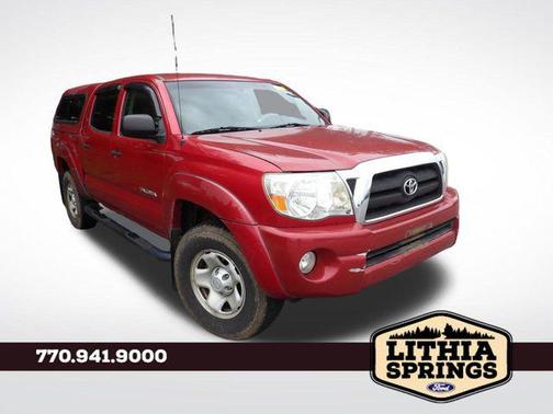 Barcelona Red Metallic 2010 Toyota Tacoma Double Cab