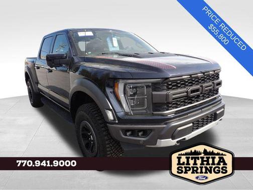 Antimatter Blue Metallic 2021 Ford F-150 Raptor