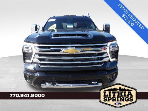 Black 2025 Chevrolet Silverado 3500 High Country