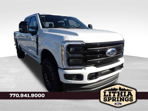 Star White Metallic Tri-Coat 2026 Ford F-250 Platinum