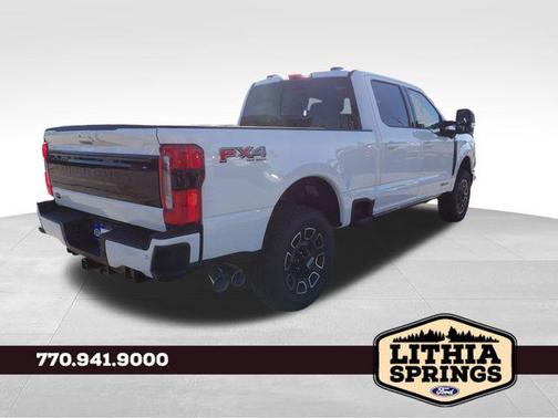 Star White Metallic Tri-Coat 2026 Ford F-250 Platinum