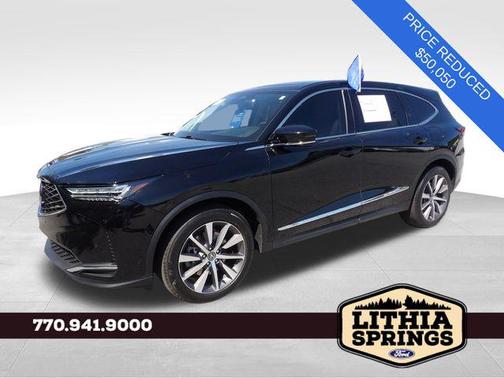 Majestic Black Pearl 2025 Acura MDX Technology Package
