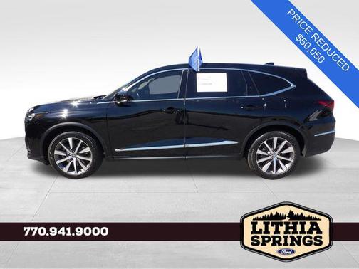 Majestic Black Pearl 2025 Acura MDX Technology Package