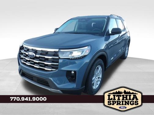 Vapor Blue 2026 Ford Explorer Active
