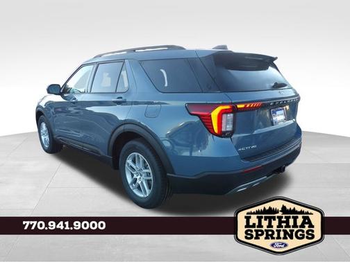 Vapor Blue 2026 Ford Explorer Active