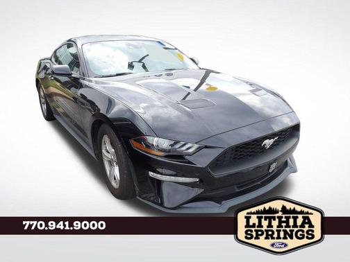 Shadow Black 2023 Ford Mustang EcoBoost