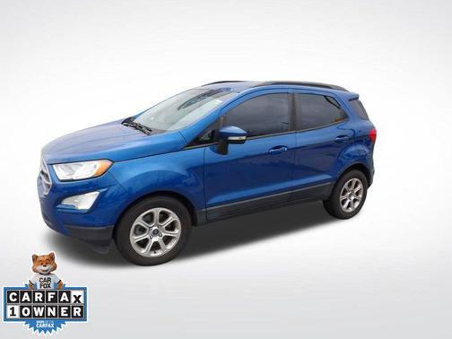 Lightning Blue Metallic 2019 Ford EcoSport SE