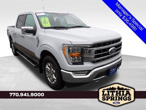White 2021 Ford F-150 Lariat