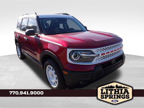 Ruby Red Metallic Tinted Clearcoat 2025 Ford Bronco Sport Heritage