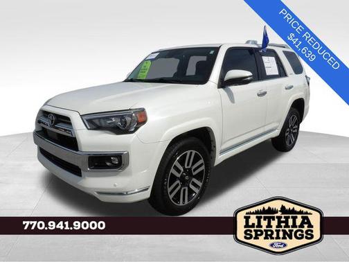 Blizzard Pearl 2022 Toyota 4Runner Limited