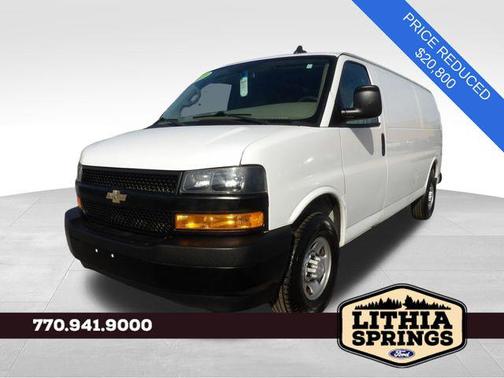 Summit White 2020 Chevrolet Express 2500 RWD 2500 Extended Wheelbase WT