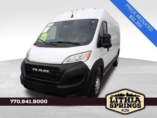 Bright White Clearcoat 2023 RAM ProMaster 2500 High Roof