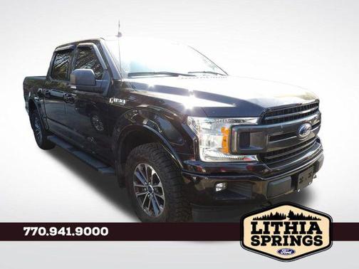 Agate Black Metallic 2019 Ford F-150 XLT