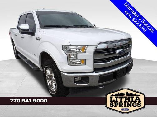 Oxford White 2017 Ford F-150 Lariat