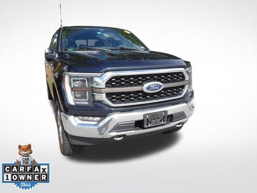 Antimatter Blue Metallic 2023 Ford F-150 King Ranch