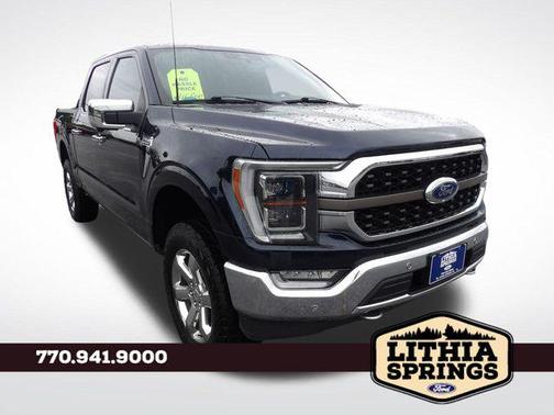 Antimatter Blue Metallic 2023 Ford F-150 King Ranch