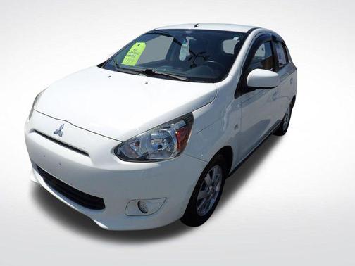 Cloud White 2014 Mitsubishi Mirage ES