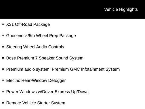 Onyx Black 2022 GMC Sierra 2500 Denali