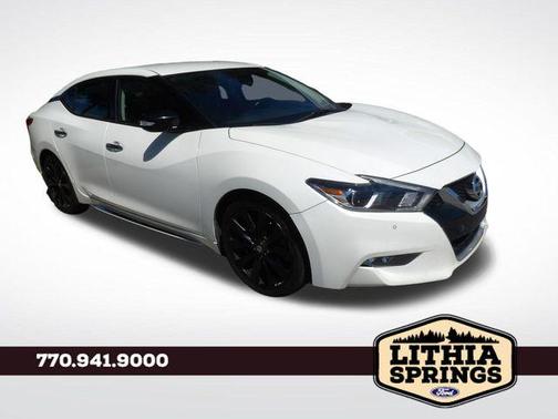 Pearl White 2017 Nissan Maxima 3.5 SR