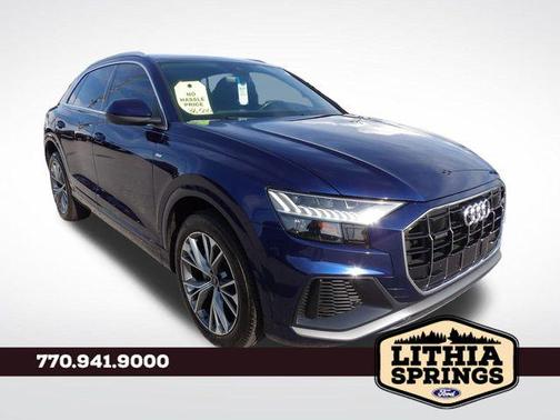 Navarra Blue Metallic 2021 Audi Q8 55 Premium Plus