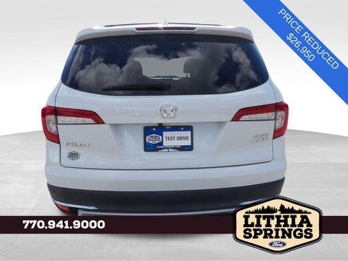 Platinum White Pearl 2020 Honda Pilot AWD Elite