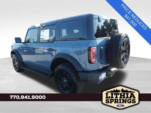 Azure Gray Metallic 2025 Ford Bronco Outer Banks