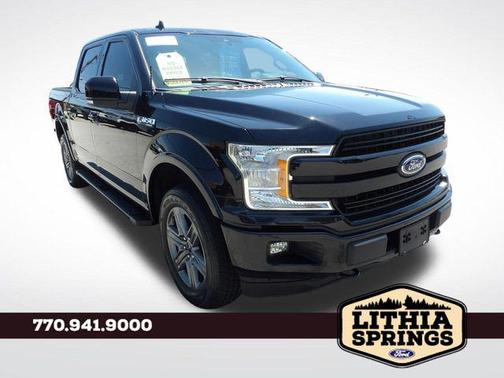 Agate Black Metallic 2020 Ford F-150 Lariat