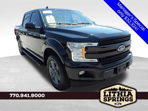 Black Metallic 2020 Ford F-150 Lariat