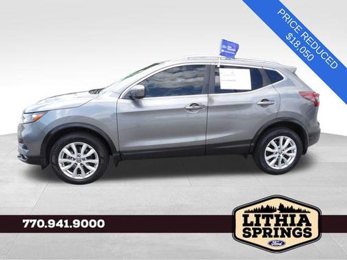 Gun Metallic 2022 Nissan Rogue Sport SV