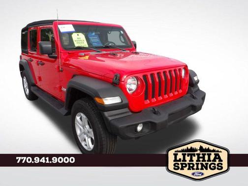 Red Clearcoat 2020 Jeep Wrangler Unlimited Sport S