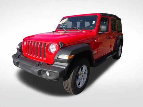 Red Clearcoat 2020 Jeep Wrangler Unlimited Sport S