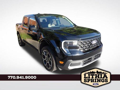 Shadow Black 2025 Ford Maverick Lariat