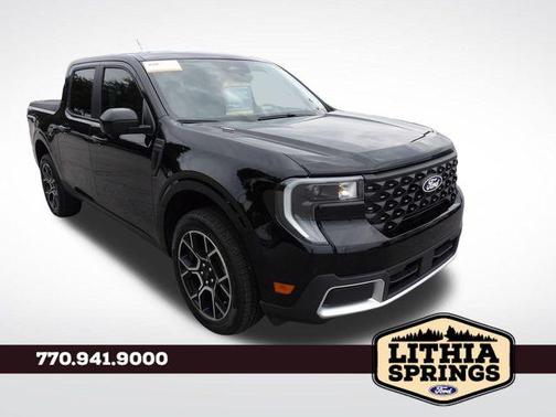 Shadow Black 2025 Ford Maverick Lariat