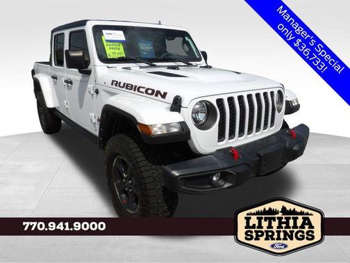 Bright White Clearcoat 2023 Jeep Gladiator Rubicon