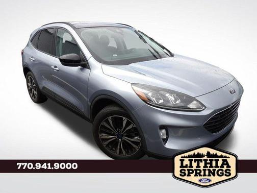Iced Blue Silver Metallic 2022 Ford Escape SEL