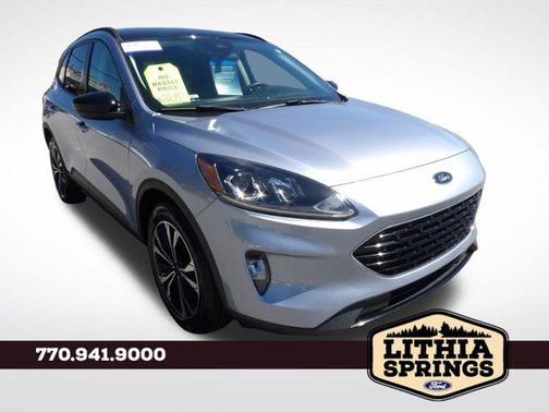 Iced Blue Silver Metallic 2022 Ford Escape SEL
