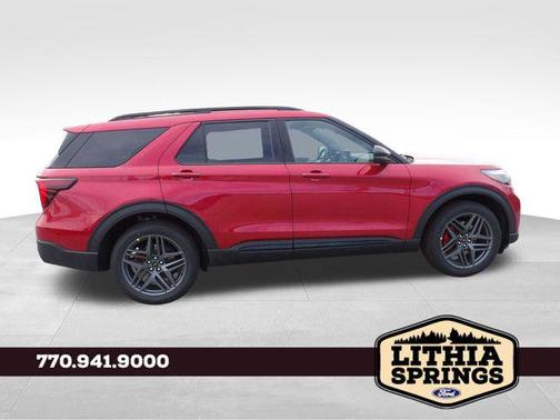 Rapid Red Metallic Tinted Clearcoat 2026 Ford Explorer ST