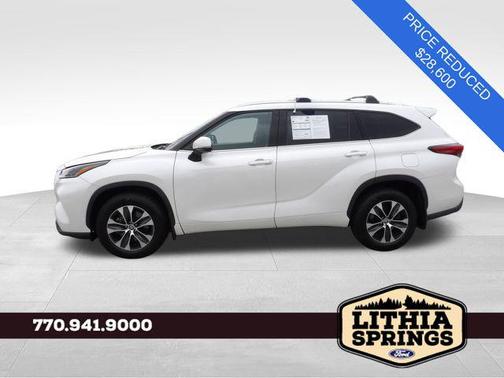 Blizzard Pearl 2021 Toyota Highlander XLE
