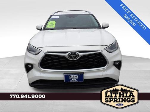 Blizzard Pearl 2021 Toyota Highlander XLE