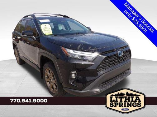 Midnight Black Metallic 2024 Toyota RAV4 Hybrid Woodland Edition