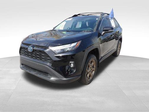 Midnight Black Metallic 2024 Toyota RAV4 Hybrid Woodland Edition