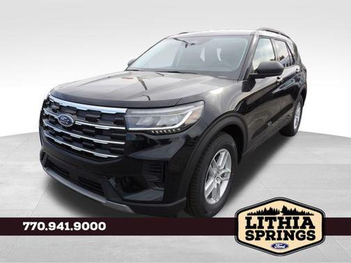 Agate Black Metallic 2026 Ford Explorer Active