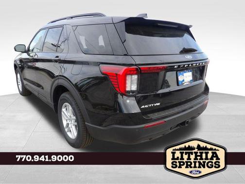 Agate Black Metallic 2026 Ford Explorer Active