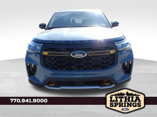 Vapor Blue 2026 Ford Explorer Tremor
